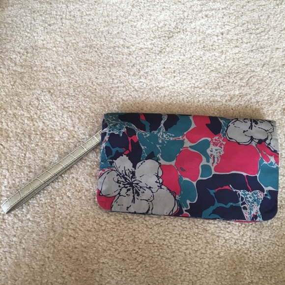 Sienna Ricchi Clutch Zip Wallet Pink And Blue - Picture 5 of 7